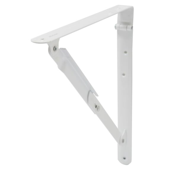 Équerre fonctionnelle pliante, blanc, 40x40cm - DURALINE