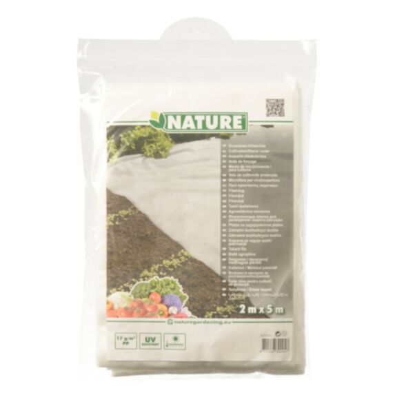 Voile de forçage PP 17 g/ m² 2 x 5 m - NATURE