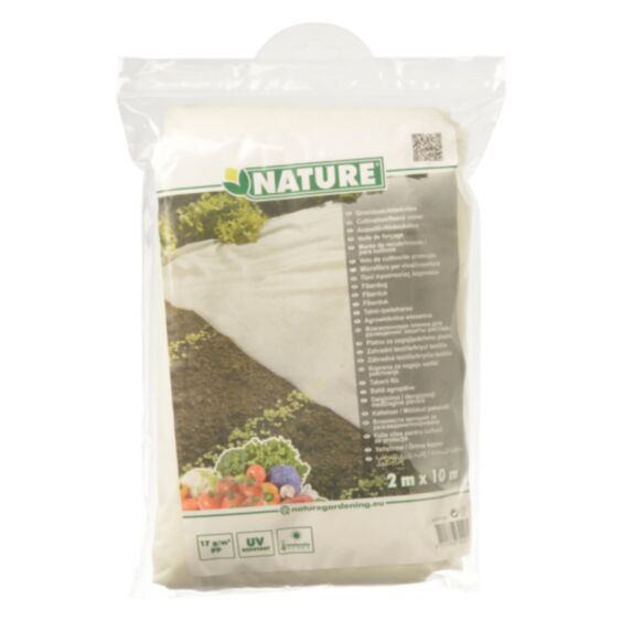 Voile de forçage PP 17 g/ m² 2 x 10 m - NATURE