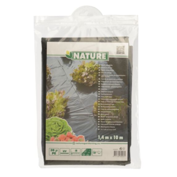 Filmpaillage LDPE noir 30µ 1,40 x 1 m - NATURE