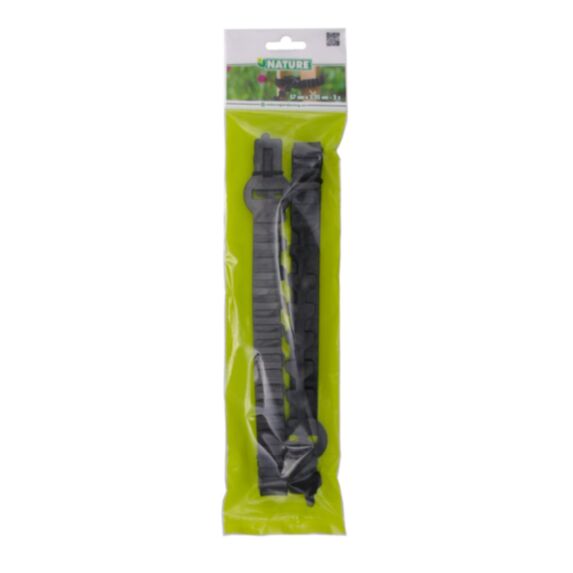 Collier de tuteurage PVC 5 x 72,25 cm x2 - NATURE