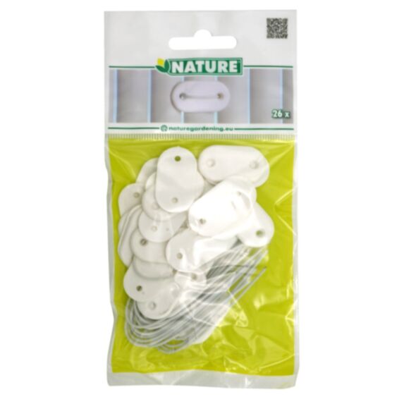 Set de fixation blanc x26 - NATURE