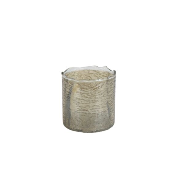 Porte-bougie Clarice S Ø8xH.8cm marron clair - DECOSTARS
