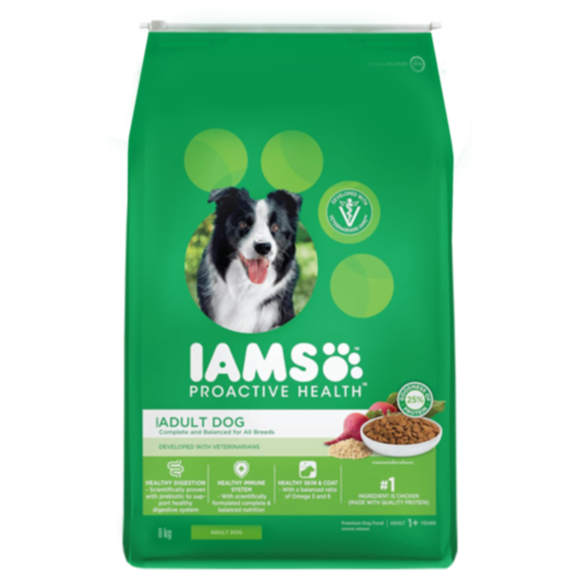 Croquettes pour chien adulte Proactive Health 8 kg - IAMS