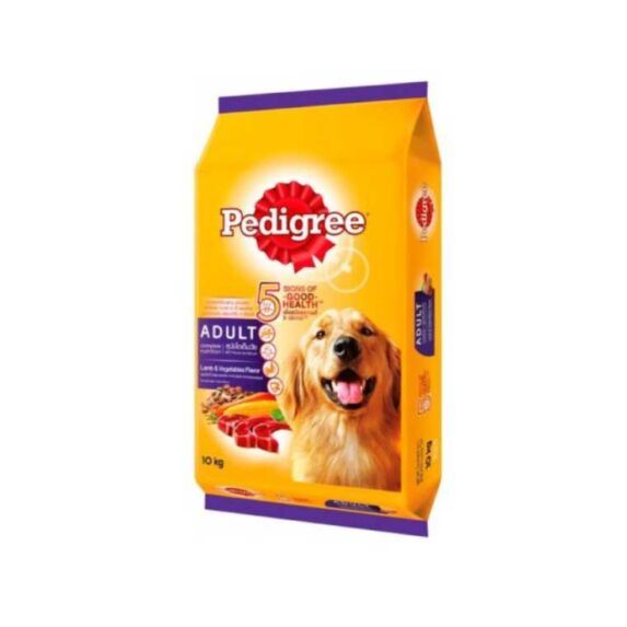 Croquettes chien adulte Agneau & Légumes 10 kg - PEDIGREE®