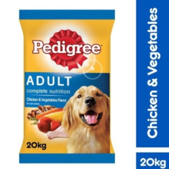 Croquettes chien adulte Poulet & Légumes 20 kg - PEDIGREE®