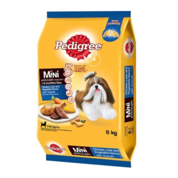 Croquettes petit chien Poulet, Foie & Légumes 8 kg - PEDIGREE®