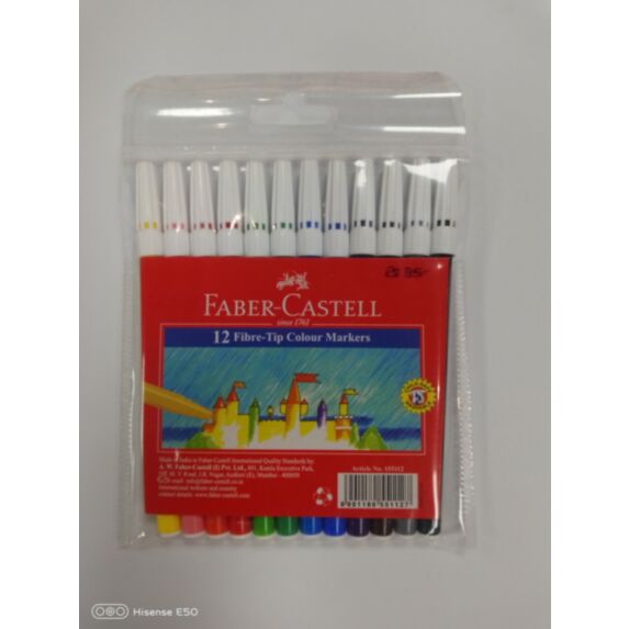 Set de 12 feutres mine fine - FABER CASTELL