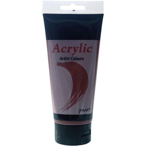 Peinture acrylique tube 200 mL burnt umber - FEVICRYL