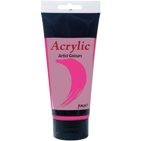 Peinture acrylique tube 200 mL magenta pink - FEVICRYL