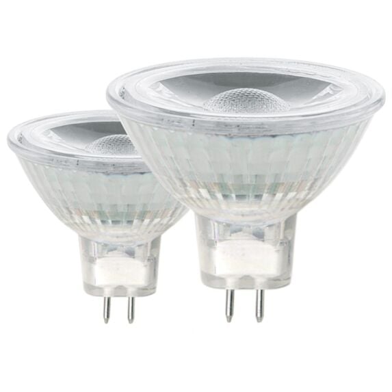 Pack de 2 ampoules GU5.3-MR16 led 3W 3000k - EGLO