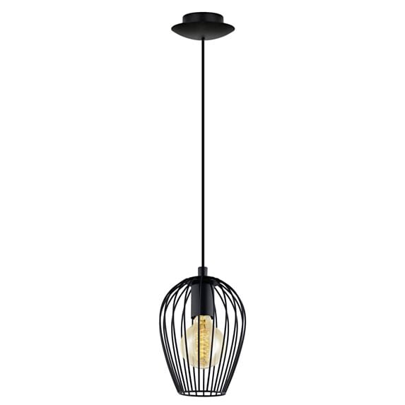 Suspension Newtown noir ø 350 mm E27 1 x 60W - EGLO