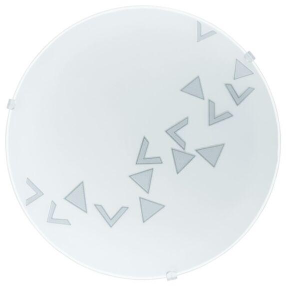 Plafonnier Mars triangles blanc - EGLO