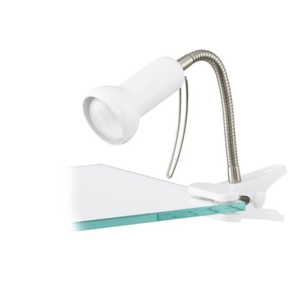 Lampe à clipser Fabio blanc1 x 40W E14 - EGLO