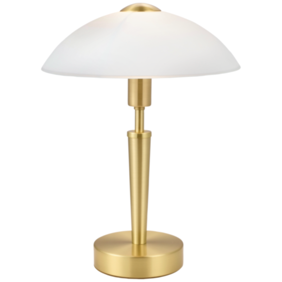 Lampe de table Solo touch H 35 cm acier satin doré- EGLO