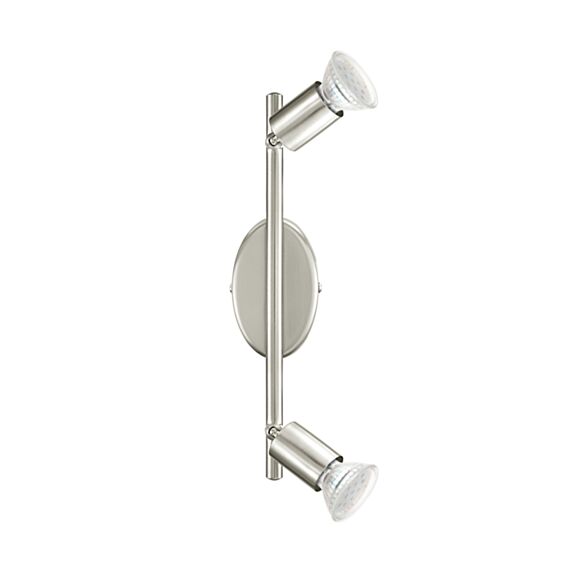 Spot Buzz en acier satin nickel GU10-LED incl. 2 x 3W 3000K- EGLO