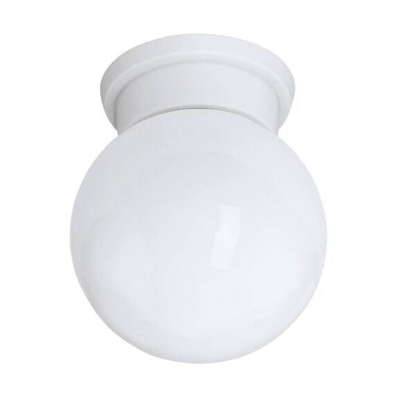 Plafonnier Durelo plastique blanc E27 1 x 28W- EGLO