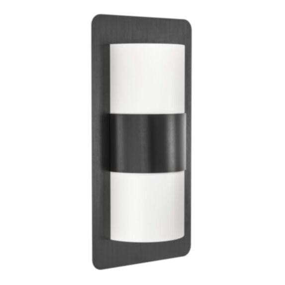 Applique murale extérieure Cistierna acier 18x9x35cm blanc - EGLO