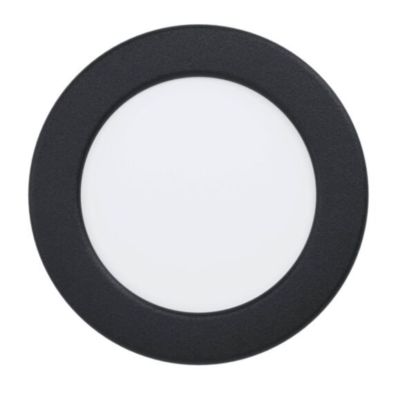 Led encastrable Fueva 5 noir ø 117 mm LED incl. 5.5W 3000k - EGLO