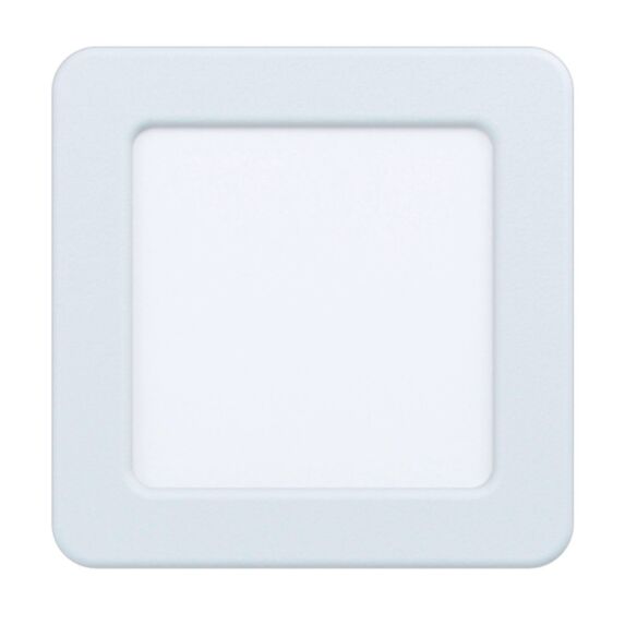 Led encastrable Fueva 5 carré blanc 117 x 117 mm LED incl. 5.5W 3000k- EGLO
