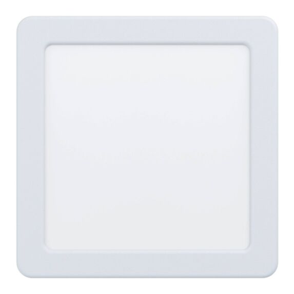Led encastrable Fueva 5 carré blanc 166 x 166 mm LED incl. 10.5W 4000k- EGLO