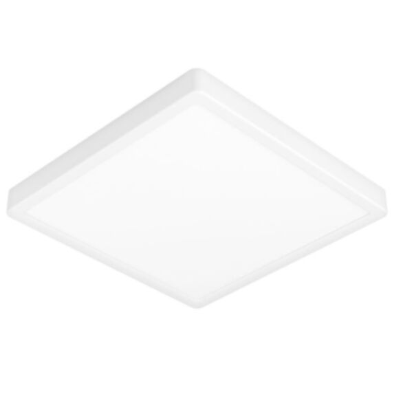 Plafonnier extérieur led Argolis2 IP44 28,5 x 28,5 cm acier blanc - EGLO