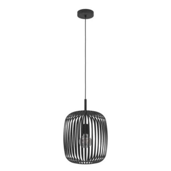 Suspension Romazzina acier noir 110x32,5cm ronde - EGLO