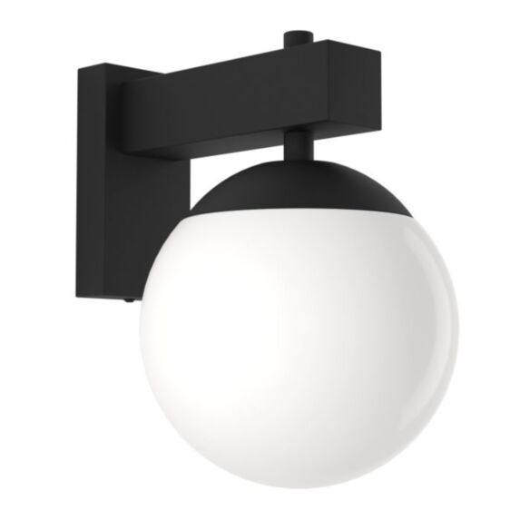 Applique murale extérieure Bufalata IP44 Ø20 x H29 cm acier noir - EGLO