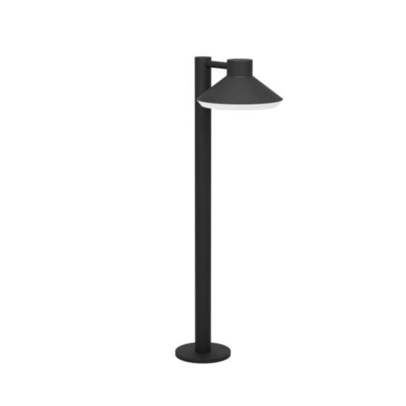 Lampadaire extérieur Ninnarella IP44 H74 cm acier noir - EGLO