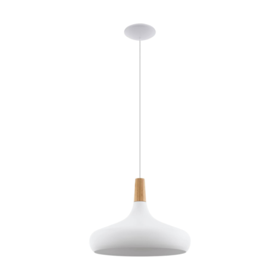 Suspension Sabinar Ø400 mm blanc/brun - EGLO
