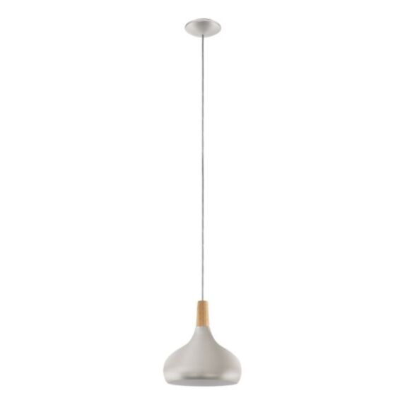 Suspension Sabinar Ø280 mm argent/brun - EGLO