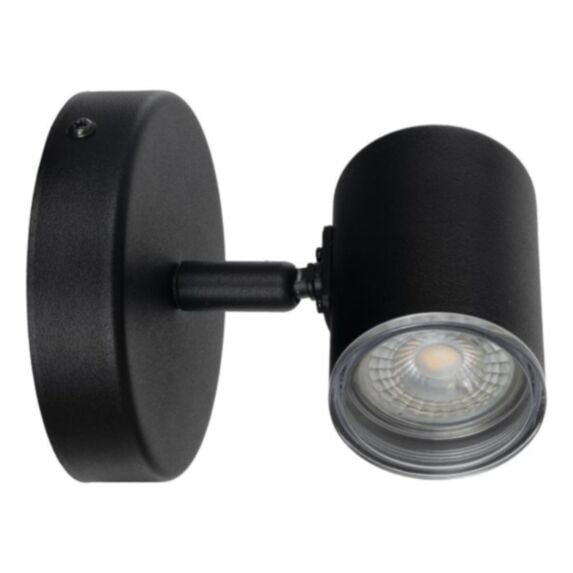 Spot CONSUMA1 acier noir 11x13x11,5cm cylindrique - EGLO