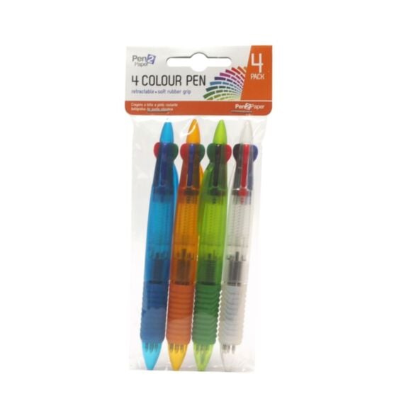 Lot de 4 crayons couleurs - UBL