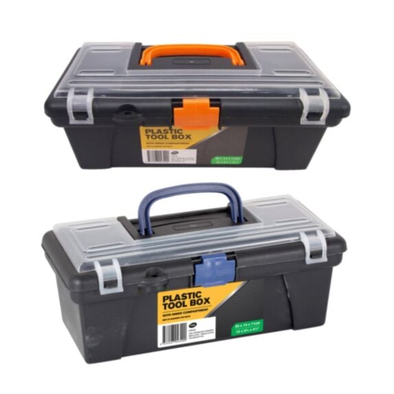 Boite à outils plastique 30 x 14 x 11 cm - UBL