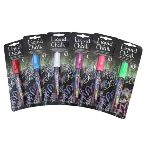 Crayon craie liquide pour vitre - UBL