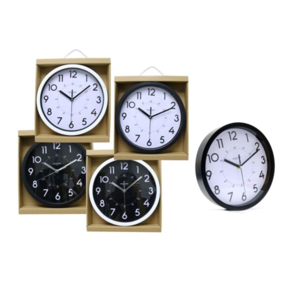 Horloge ronde colorée Ø 25 cm - UBL