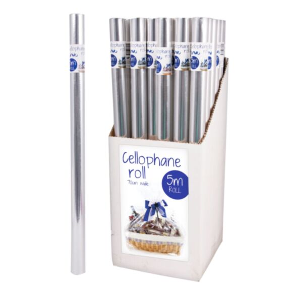 Rouleau de cellophane transparent 70 cm x 5 m - UBL