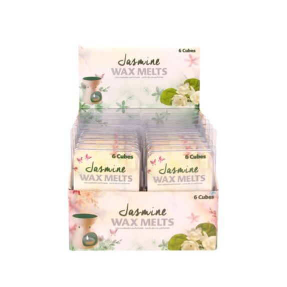 Lot de 6 cires odorantes senteur jasmin - UBL