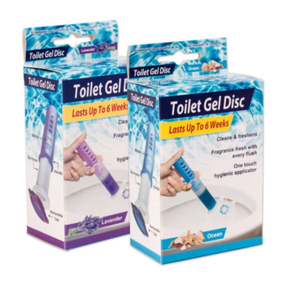Lot de 6 disques en tube nettoyant toilette - UBL