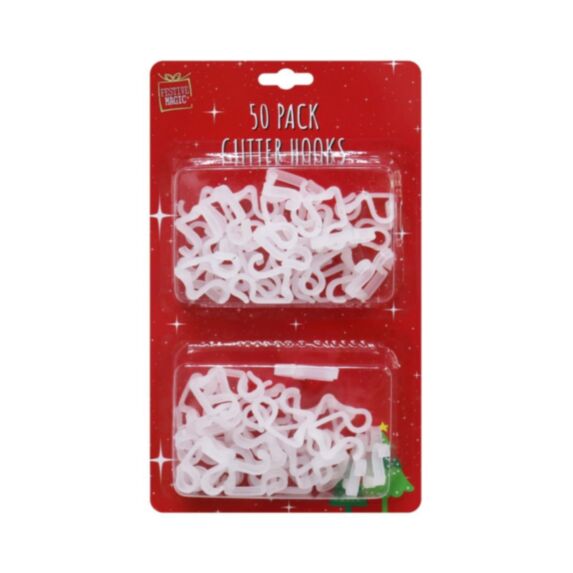 Lot de 50 crochets pour deco Noël - UBL