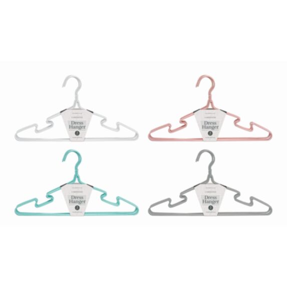 Lot de 5 cintres pour robes 3 couleurs assorties - UNCLE BILLS