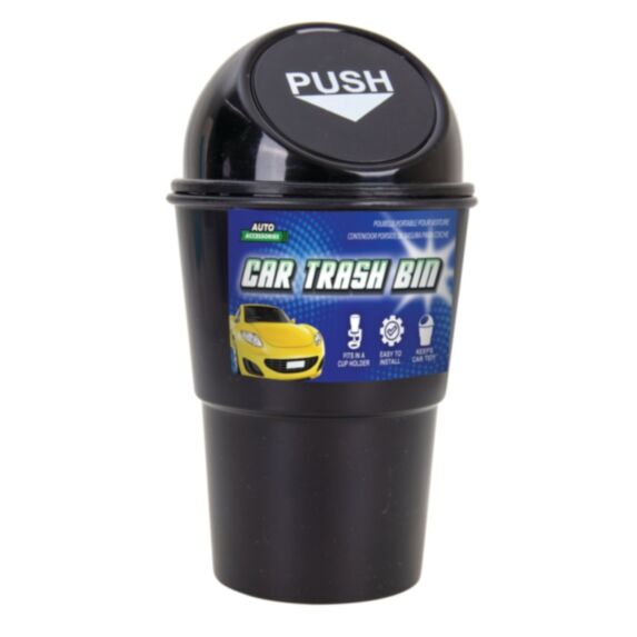 Poubelle de voiture portable 17,5x9,5x9,5cm - UNCLE BILLS