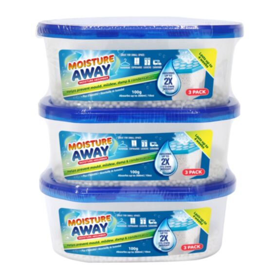 Lot de 3 absorbeurs d'humidité 300ml - UBL