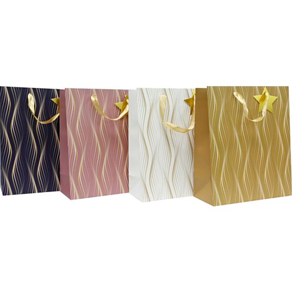 Sac cadeau avec tourbillon 26 x 32 x 12 cm - UBL