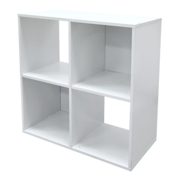 Etagère 4 cases 12 mm 60 x 29 x 60 cm blanc - UBL