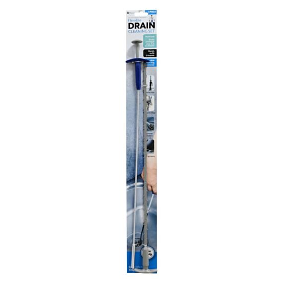 Kit multi-usage nettoyage canalisations 60x56cm bleu 2 pièces - UNCLE BILLS
