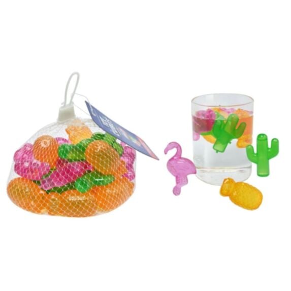 Lot de 24 glaçons réutilisables multicolores - UNCLE BILLS