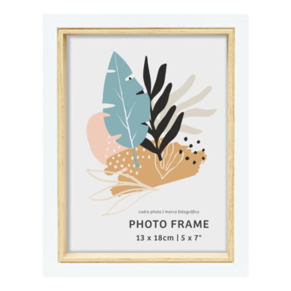 Cadre photo 13x18cm blanc - UNCLE BILLS