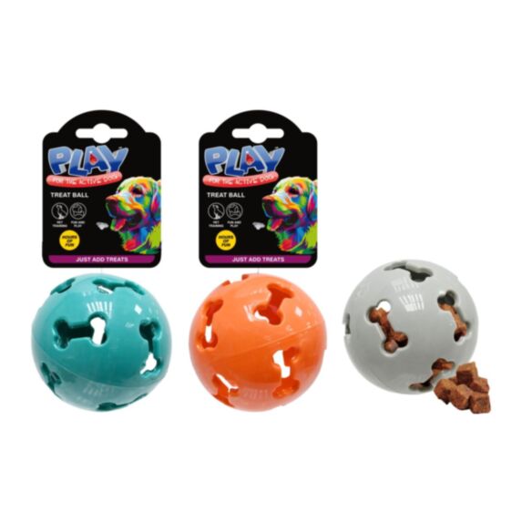 Balle à friandises 8cm 3 couleurs assorties - UNCLE BILLS