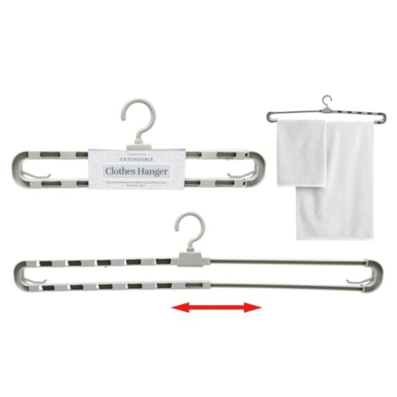 Étendoir extensible 45cm gris - UNCLE BILLS